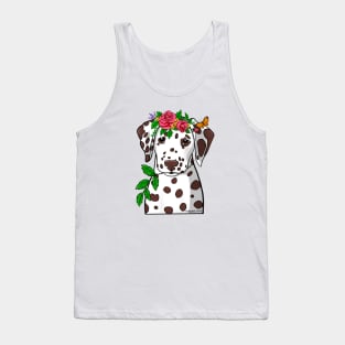 Dalmatian Garden Goddess Tank Top